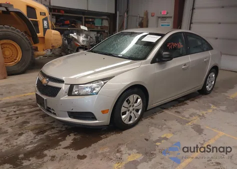 2013 Chevrolet Cruze Ls Auto z USA, uszkodzony, nr VIN 1G1PA5SG4D7170192